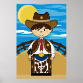 Cowboy Gunslinger Poster (Vorne)