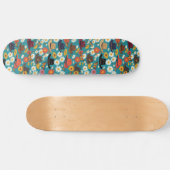 Cowboy hasst Daisies und Monarchschmetterlinge Aqu Skateboard (Horizontal)