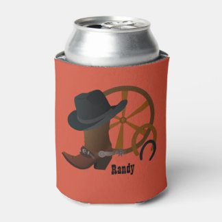 Cowboy Hat and Boots Personalisiert Dosenkühler