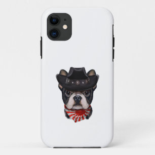 Cowboy Hat and Flag French Bulldog For Dog Lover Case-Mate iPhone Hülle