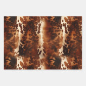 Cowboy Hat Cowhide Geschenkpapier Set (Vorderseite 3)