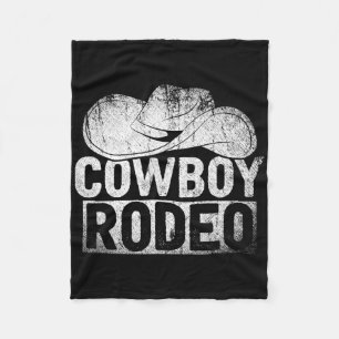 Cowboy Hat Equestrian Geschenk Horseck Riding Rode Fleecedecke