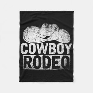 Cowboy Hat Equestrian Geschenk Horseck Riding Rode Fleecedecke