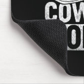 Cowboy Hat Equestrian Geschenk Horseck Riding Rode Mousepad (Ecke)