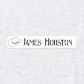 Cowboy Hat für Fabric Crafter oder Künstler Etiketten (Design 1)