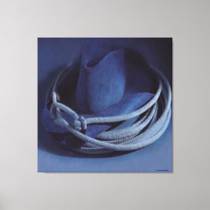 Cowboy Hat gestretched Canvas Print Leinwanddruck