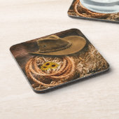 Cowboy Hat Getränkeuntersetzer (Linke Seite)