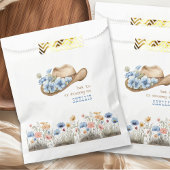 Cowboy Hat mit Boho Wildblumen Western Geschenktütchen