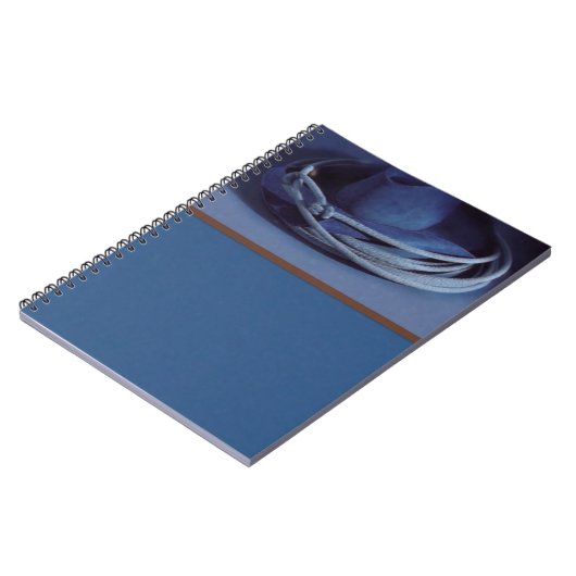 Cowboy-Hat-Notebook Notizblock (Linke Seite)