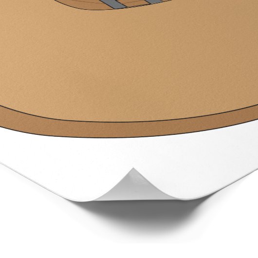 Cowboy Hat Poster (Ecke)