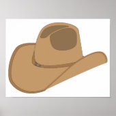 Cowboy Hat Poster (Vorne)