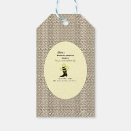 Cowboy Hat Shoes Muster Junggeselinnen-Abschied Geschenkanhänger