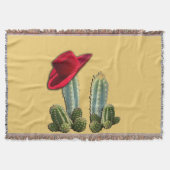Cowboy Hat und Cactus Decke (Vorderseite)