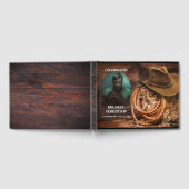 Cowboy Hat und Lasso-Feier zum Leben Gästebuch (Voll)