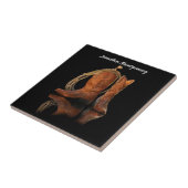 Cowboy Hat und Seil Fliese (Seite)