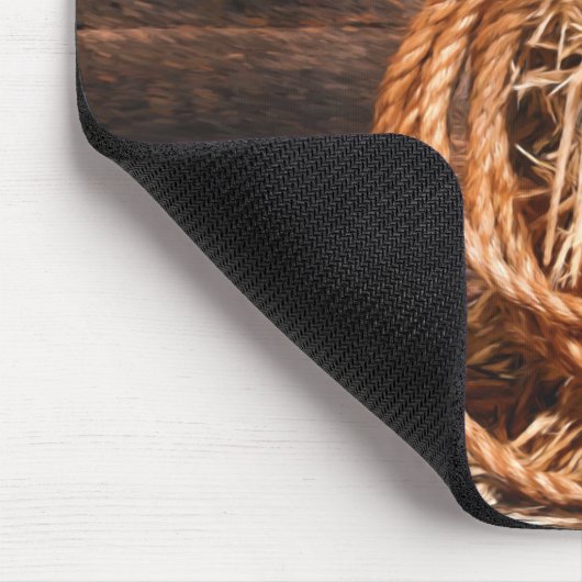 Cowboy Hat und Seil Mousepad (Ecke)