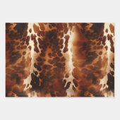 Cowboy Hats Boots Cowhide Geschenkpapier Set (Vorderseite 3)