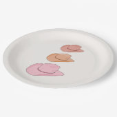 Cowboy Hats Pappteller (Schrägansicht)