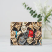 Cowboy Hats Postkarte (Stehend Vorderseite)
