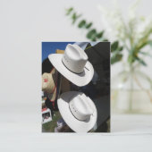 Cowboy Hats Postkarte (Stehend Vorderseite)