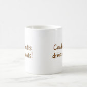 Cowboy-Hintern fahren mich Nuts Kaffeetasse (Mittel)