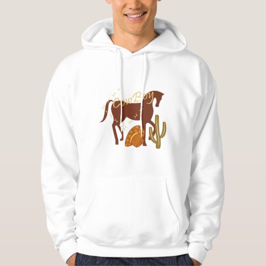 Cowboy Hoodie (Vorderseite)