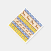 Cowboy Horse Kid's Geburtstagsparty Thema Serviette (Ecke)