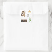 Cowboy Horse Pony Saloon Wester Sticker Set (Tasche)