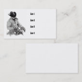 COWBOY/HORSEBACK/ART VISITENKARTEN VISITENKARTE (Vorne/Hinten)