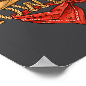 Cowboy Howdy Rope Hat Bandana Western Rodeo Design Poster (Ecke)