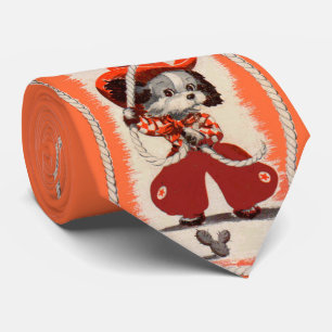 Cowboy-Hundedruck  Krawatte
