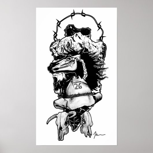 Cowboy Hunter Poster (Vorne)