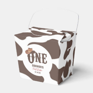 Cowboy Hut ONE Erstes Rodeo 1. Geburtstagsfeier Geschenkschachtel