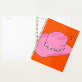 Cowboy Hut Orange und Rosa Planer (Anzeige)