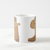 Cowboy-Hut und Boot Kaffeetasse (Mittel)