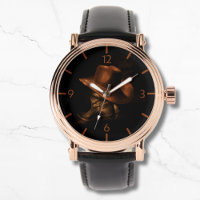 Cowboy-Hut und Lederstiefel Maskuline