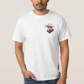 Cowboy-Hutdesign T-Shirt (Vorderseite)