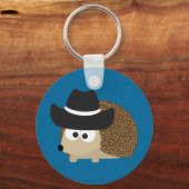 Cowboy-Igel Schlüsselanhänger (Vorderseite)
