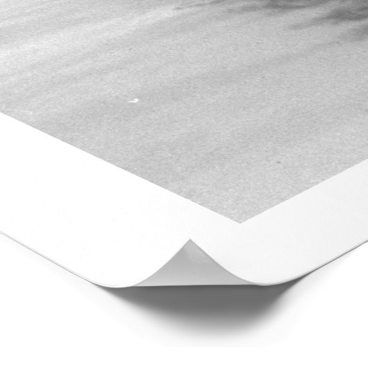 Cowboy im Teich Poster (Ecke)