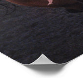 Cowboy in einem Rodeo 2 Poster (Ecke)