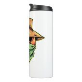 Cowboy in halloween thermosbecher (Nach rechts gedreht)