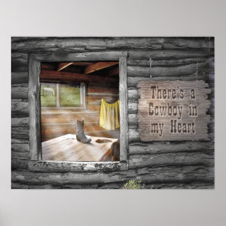 Cowboy in meinem Herzen Poster