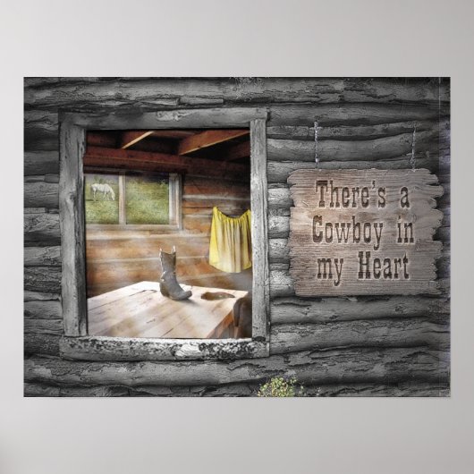 Cowboy in meinem Herzen Poster (Vorne)