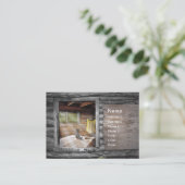 Cowboy in meinem Herzen Visitenkarte (Stehend Vorderseite)