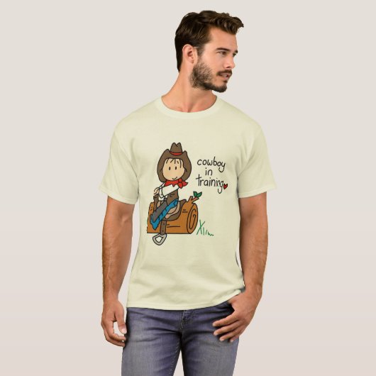 Cowboy in Training Tshirts und Geschenke (Vorne ganz)
