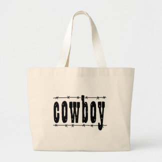 Cowboy Jumbo Stoffbeutel