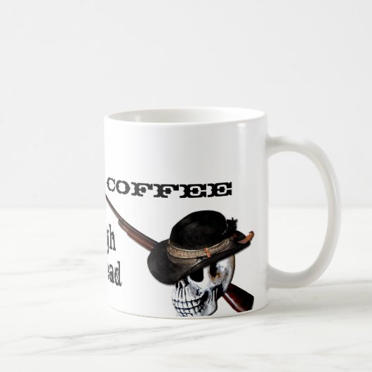 Cowboy-Kaffee Kaffeetasse (Rechts)