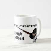 Cowboy-Kaffee Kaffeetasse (VorderseiteRechts)