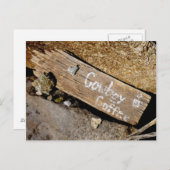 Cowboy-Kaffee Postkarte (Vorne/Hinten)