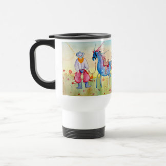 Cowboy-Kaffee Reisebecher